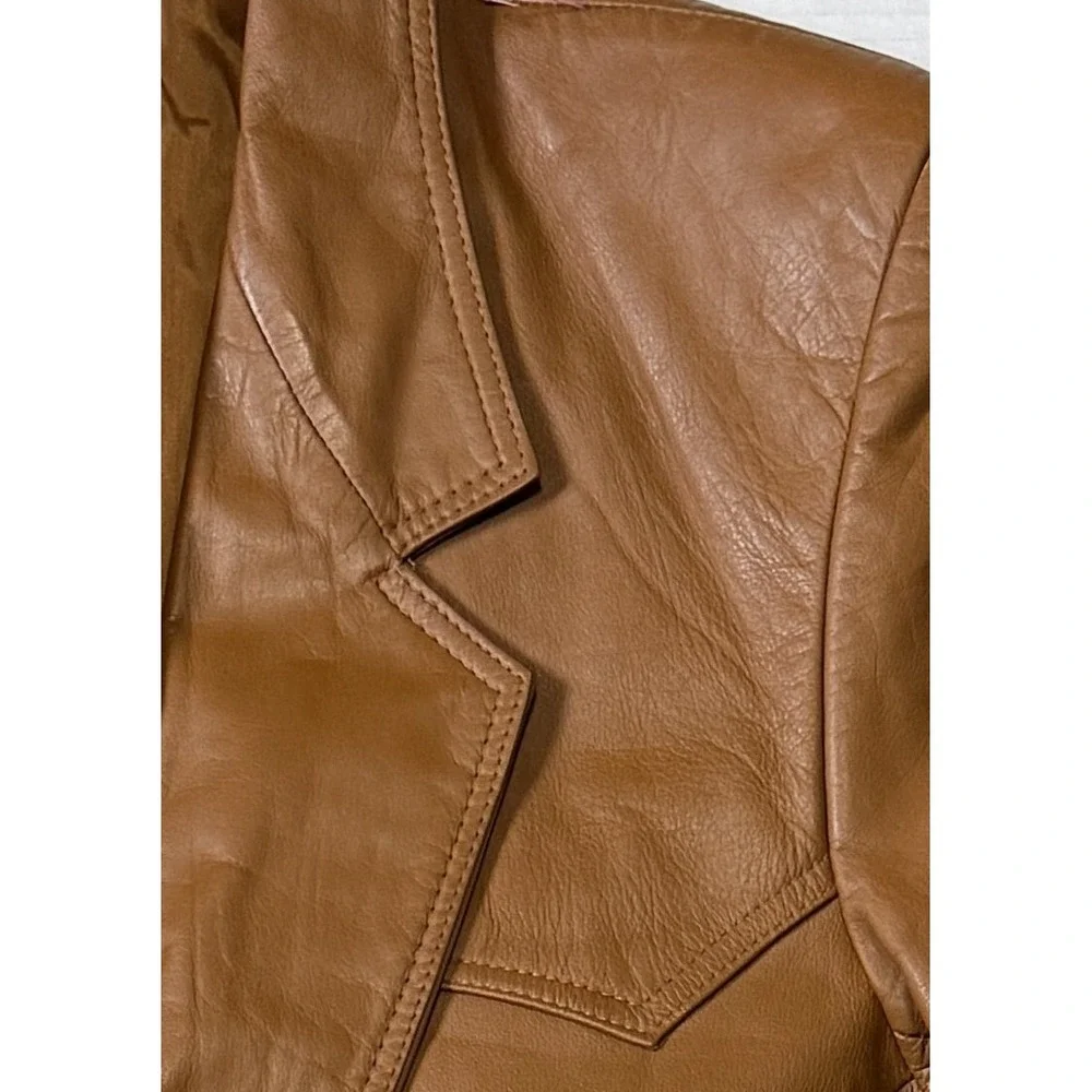 PIONEER WEAR - Men's‎ VINTAGE Leather Blazer Jacket - Size 40